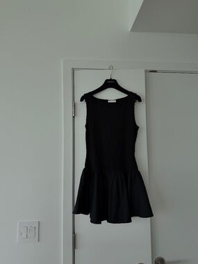 Reformation Black Mini Dress